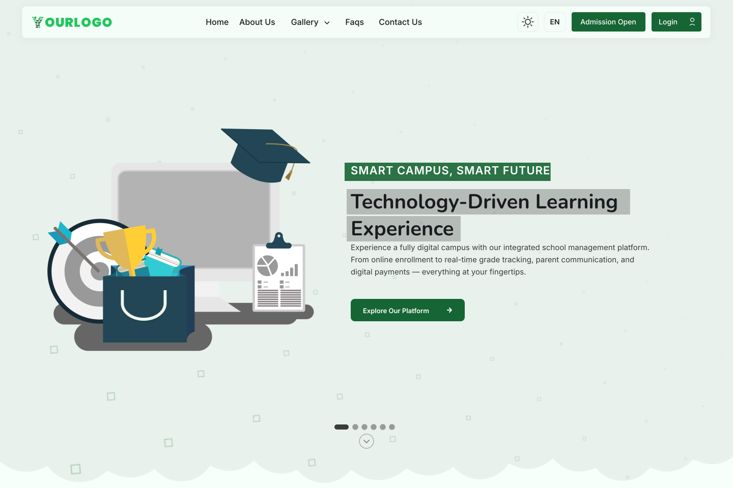 School Website · Digital Campus