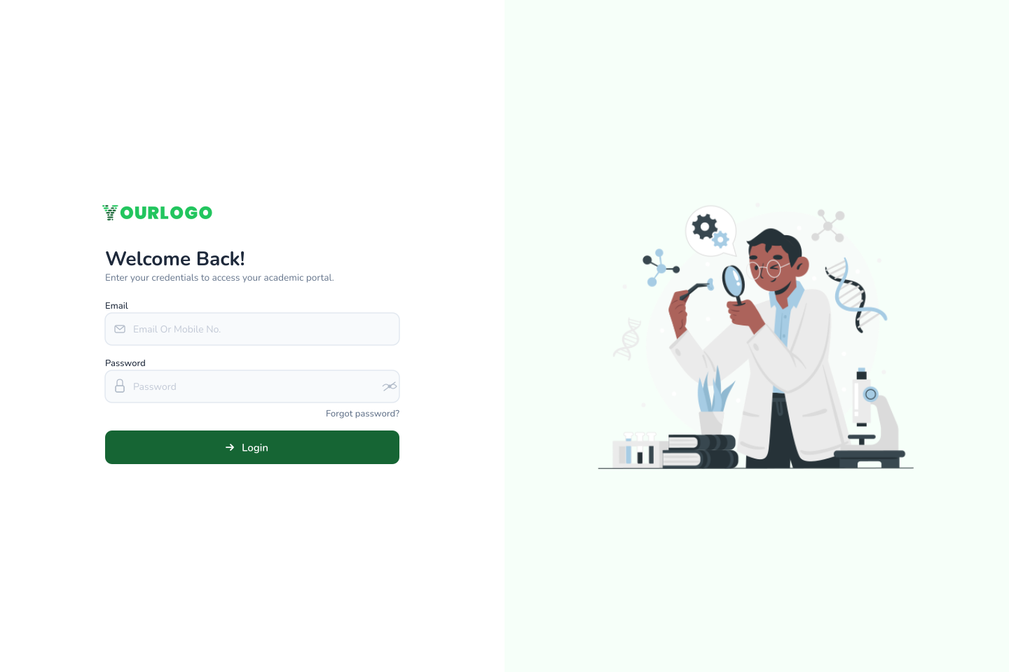 School Website · Teacher Login